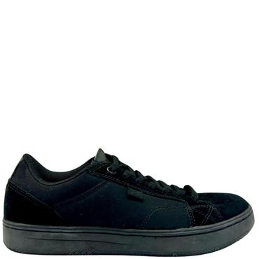 DC GTS CANVAS TIE SHOE - BLACK